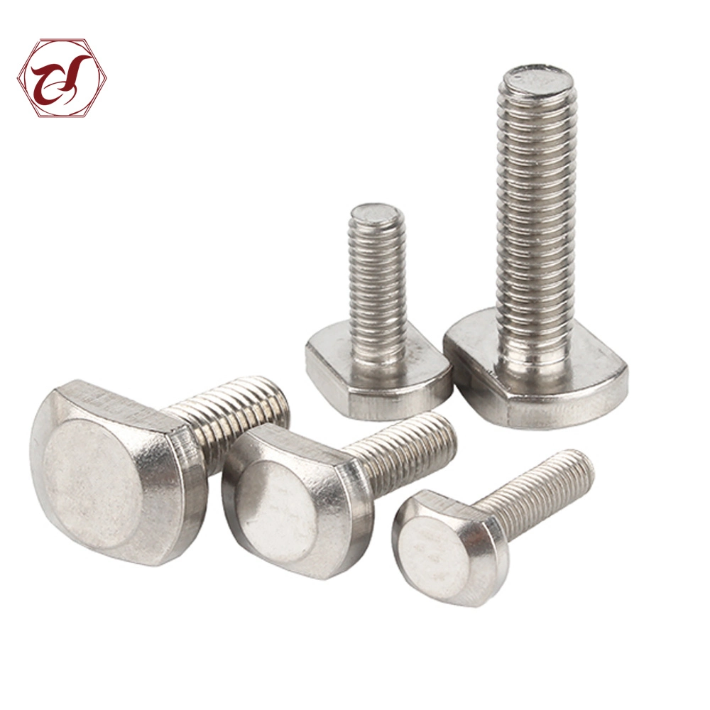 Stainless Steel 304 316 T Type Full Thread Half Thread Bolt